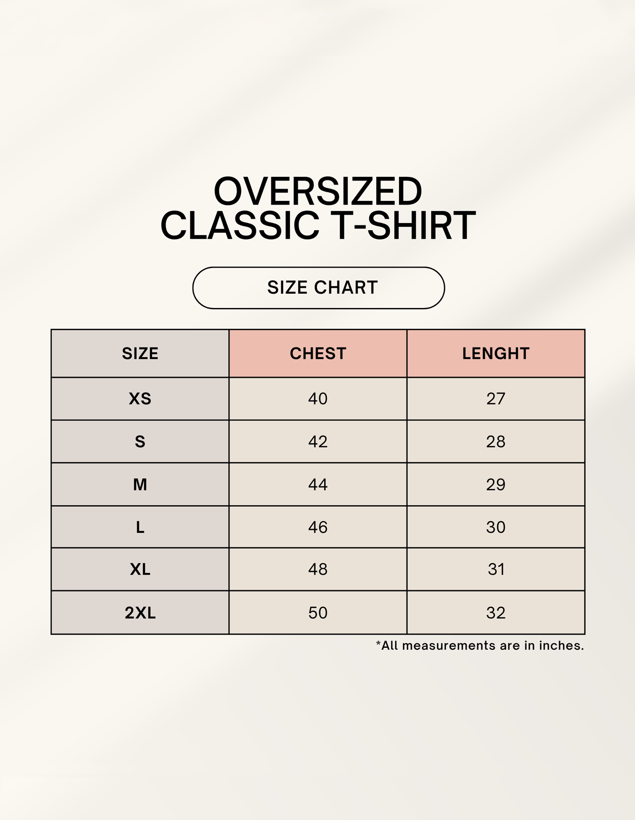 "Flair" Unisex Oversized Classic T-Shirt