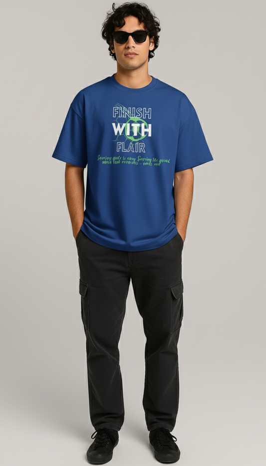 "Flair" Unisex Oversized Classic T-Shirt