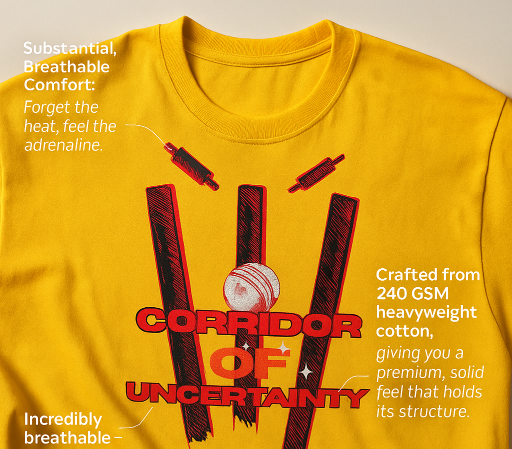 "Corridor" Unisex Oversized T-Shirt