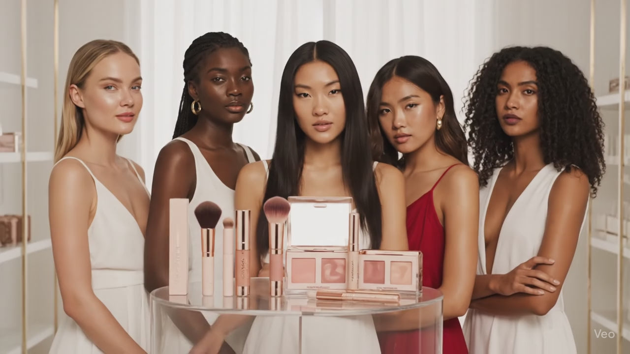Load video: At Aveneur, we’re reimagining beauty with a fresh take: premium-quality essentials designed for real routines, real skin tones, and real confidence.

From sleek blushes to pro-level brushes, we deliver luxury without the markup.

This is where modern glam meets minimal effort — and every woman finds her glow.

